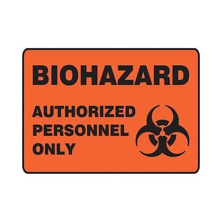 Accuform Safety Sign, MBHZ501VS MBHZ501VS